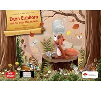 Egon Eichhorn und der wilde Müll im Wald. Kamishibai Bildkartenset: Entdecken - Erzählen - Begreifen: Bilderbuchgeschichten. Umweltverschmutzung und die Folgen für Waldtiere. Grundschule & Kita