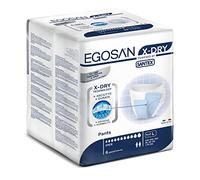 Egosan Sous-vêtements anti-incontinence pour adulte Technologie X-Dry pour une absorption supérieure jetable pour homme et femme (grand)