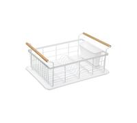 Five Simply Smart - Egouttoir 1 niveau en métal et polypropylène - Blanc Blanc https://www.fnac.com/mp46851314/FIVE-Simply-Smart-Egouttoir-et-Range-Couverts-Modern-46cm-Blanc/w-4?oref=e481cb75-4c4b-da58-0cdd-253a64022ba5