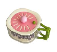 Égouttoir 2 En 1 - Matériau PET 20 Cm, Filtre Alimentaire Portable, Bac Organisateur Pour Réfrigérateur | Mélangeur De Salade De Voyage Pour Camping, Cuisine À Domicile, Gadget De Nettoyage De Baies,