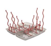 Égouttoir à Biberon, Egoutte Biberons, Sèche Biberon, Séchoir Biberons Bébé, Support de Séchage de Biberon, Supports de Séchage de Bouteilles, pour Biberons, Gobelets et Accessoires