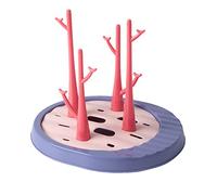 Égouttoir à Biberon, Support De Vidange De Biberon Réutilisable Avec égouttoir Amovible, égouttoir Pour Biberons, Tétines, Tasses, Accessoires Pour Bébé(Violet)