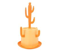 Égouttoir à Biberons Antidérapant, Porte-gobelet Moderne Multifonctionnel pour bébé, Organisateur Détachable, Cuisine, Pépinière (ORANGE)