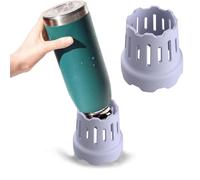 Égouttoir à bouteilles en silicone pour un séchage plus rapide, égouttoir à bouteilles pour tasse Stanley, verre à vin, tasse à café, tumbles de voyage, HydroFlask, Yeti, Camelbak, FrostBuddy (violet)