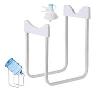 Égouttoir à Bouteilles Pliable - Support pour Bouteilles d'eau de 3 à 5 gallons | Métal inversé avec buse de Valve de Distribution Sortie 55 mm | Cuisine de Bureau Domestique Robuste et Pratique