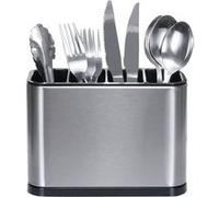 Égouttoir à Couverts avec 4 Compartiments gris noir Vendos85 G