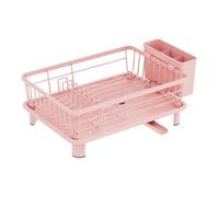 Égouttoir à couverts moderne avec tiges de support renforcées et design multi-compartiments pour organiser les couverts de cuisine et les assiettes