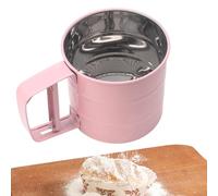 Égouttoir à farine - Tamis en maille, outil de cuisson | Passoire à poudre en acier inoxydable, écran fin réutilisable pour la cuisine à la maison, la fabrication de gâteaux, la préparation de