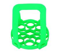 Egouttoir à Oeufs Silicone 9 Trous, Support Cuiseur Vapeur, Tampon Isolant Anti - Brûlure - Résistant à La Chaleur, Sécurité Renforcée, Usage Domestique Pratique (Verte)