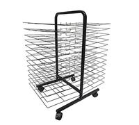 Égouttoir à roulettes pour art mobile - 5 tailles pour enfants et artistes, nizer de rangement double face, idéal pour salle de classe et studio, 38 couches et 26 couches disponibles