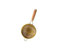 Égouttoir à thé réutilisable Long manche en bois, 1 pièce, filtre, accessoires for la maison(F)