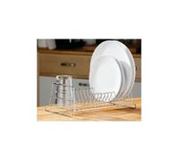 Egouttoir à Vaiselle en Inox Rectangulaire Chrome