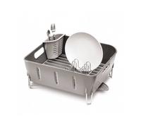 Egouttoir à vaisselle compact plastique Simplehuman Gris