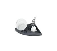 Egouttoir à vaisselle d'angle - gris