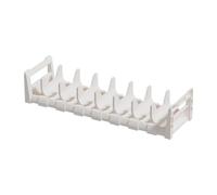 Égouttoir À Vaisselle Extensible Organisateur De Rangement Avec Séparateurs | Égouttoir à Vaisselle de Cuisine Pour Le Rangement Des Assiettes Casseroles Couvercles Bols Planche À Découper Et