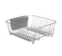 5five Égouttoir à vaisselle – Gris en PVC et chromé