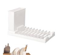 Égouttoir à vaisselle pliable, égouttoir à vaisselle de cuisine pour comptoir, Organisateur de cuisine Séchoir à vaisselle, Porte-ustensiles multifonctionnel domestique, support de rangement, accessoi