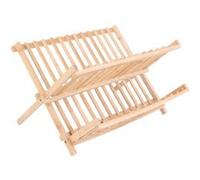 Egouttoir à Vaisselle Pliable en Bambou Naturel - MONTY - ALTOBUY Bois