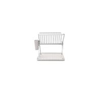 Brabantia Egouttoir à vaisselle pliable Sinkside 37 cm Gris clair
