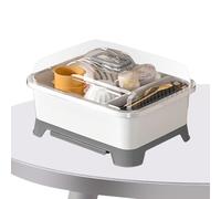 Égouttoir à vaisselle - Porte-vaisselle, Porte-biberon d'allaitement | Porte-bouteille à usage domestique, boîte de rangement pour séchage de bouteilles avec couvercle, porte-vaisselle, égouttoir à