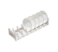 Égouttoir à vaisselle pour cuisine - Support gain de place avec séparateurs | Égouttoir à vaisselle pour assiettes, bols, coupes, couvercles, vaisselle