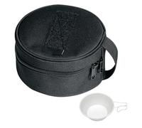 Égouttoir à vaisselle - Support d'assiette empilable, étui de rangement pour dîner, étui étanche | Conteneurs de rangement polyvalents pour la randonnée, le barbecue, le pique-nique, 15,5 x 8,9 cm