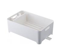 Égouttoir à Vaisselle - WADIGA - Multiposition - Plastique Moulé - Blanc - 38x24x13cm