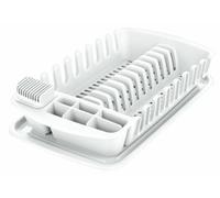 Egouttoir avec Plateau Clean KIT, Blanc