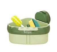 ÉGouttoir Cuisine | 15cm Passoire ÉVier Ventouse | Panier De Filtration Légumes Fruits ÉVier | Filtre D Angle En Abs Pour Déchets Alimentaires, Rangement Pratique, IDéal Maison, Hôtel, Restaurant