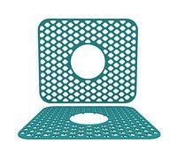 Égouttoir de cuisine en silicone - Pliable - Antidérapant - Gris - Pour fond de ferme - Assiettes en porcelaine en acier inoxydable (vert, A)