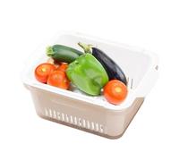 Égouttoir de cuisine | Panier passoire d'évier de cuisine | Panier égouttoir à légumes réglable double couche pour évier