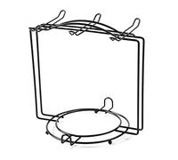 Égouttoir de cuisine pour tasse à café en verre, support d'assiette, support de rangement pour vaisselle, étagère de présentation à suspendre