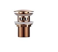 Égouttoir De Lavabo Pop-up En Or Poli, Résistant À La Corrosion, Facile Nettoyer, Bouton Pop-Up, Trou Rond, Salle Bains, Hôtel(Rose Gold1)