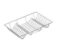 kela 49553 Egouttoir à Vaisselle Loop 48x31,5cm en métal chromé, Argent, 48 x 31,5 x 10 cm