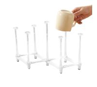 Égouttoir multi- , sèche-bouteilles, support, rétractable réutilisable | Sturdy Égouttoir à vin, vin, voyage, camping, café, lait soda lave-vaisselle, évier ergonomique polyvalent