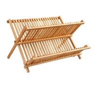 Paris Prix – Égouttoir à vaisselle Latte – Bambou 42 cm – Naturel