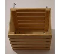 Égouttoir pour couverts - bois de pin - 15 cm x 10 cm, hauteur 13 cm