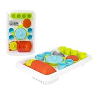 Égouttoir pour l'évier Jouets 35 pièces plastique 48 x 32 x 11 cm
