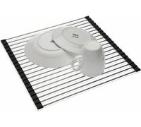 Égouttoir pour l'évier Versa Eloy acier aluminium silicone (32 x 0,04 x 44 cm)