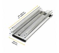 Égouttoir pour meuble de cuisine haut en acier inoxydable Drynox - module 700 mm EMUCA
