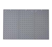 Égouttoir pratique en silicone pour table de salle à manger et comptoirs, égouttoir absorbant
