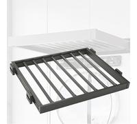 Égouttoir rétractable en alliage d'aluminium pour lave-linge, conception à tiroir coulissant, ouverture facile, compatible avec les meubles de 56 à 61 cm de largeur et de 44 cm de profondeur