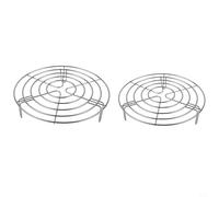 Égouttoir rond pour les périodes de repos post-cuisson pour éviter les trempages et maintenir la température des aliments (A)