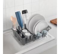 Égouttoir Smartex, transparent, en PP, gris