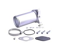 EGR VALVE Pour VW Pour Beetle Pour Golf MK4 Pour Jetta Pour Bora 1.9TDI PD150 PD130 PD160 Remplacement Tuyau EnAluminium 50/57/63MM 1.9TDI PD75 PD90 PD100(63MM Silver)