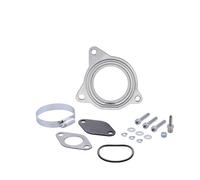 EGR Vanne Valve Kits Remplacement Soupape Recirculation Des Gaz D'échappement 63 Mm 2,5 Pouces Pour SEAT 1.9TDI 130k 150k 160k BHP Diesel 038131501A(Argent)