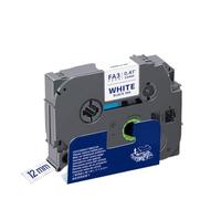 EGRMZ 1 pièce 12 mm Fer sur Un Bandeau en Tissu Compatible avec l'étiqueter tzefa3 Bleu sur Blanc Compatible avec Les vêtements(Blue on White)