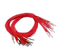EGRMZ 12V 24V 40W 50W 70W CARTRIE CÉRAMIQUE CARTRIEUR 6X20MM 1M Élément de Chauffage Compatible avec Le Chauffage d'induction de tête d'impression imprimante 3D(1pcs 24V 40W)