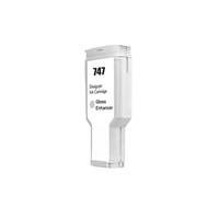 EGRMZ 300 ML Compatible avec la Cartouche d'encre 747 Design Jet Z6 Z9 Modèles P2V84A P2V85A P2V86A P2V87A(747-Gloss Enhancer)