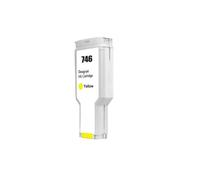 EGRMZ 300 ML Compatible avec la Cartouche d'encre 747 Design Jet Z6 Z9 Modèles P2V84A P2V85A P2V86A P2V87A(746-Y)